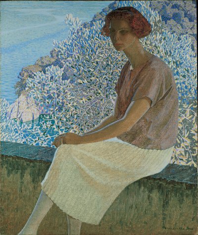 Argent rolig. Portrett av Alma Fidora, 1922. av Domenico Guerello