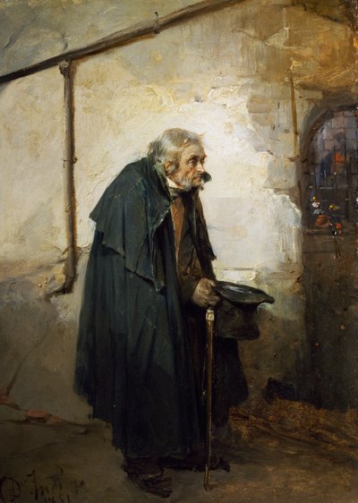 Hyllest til Madonna av Domenico Induno