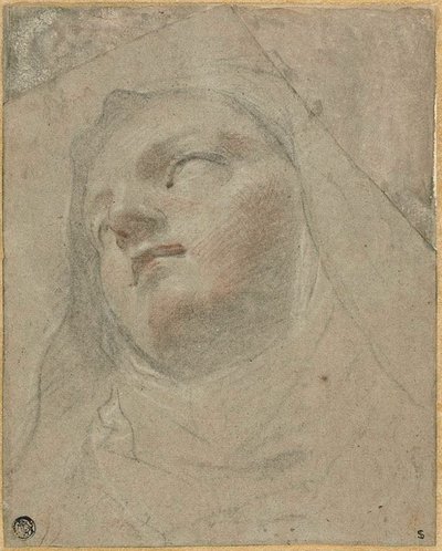 Leder for en dominikansk nonne: Study for the Ecstasy of Saint Dominic av Domenico Maria Canuti