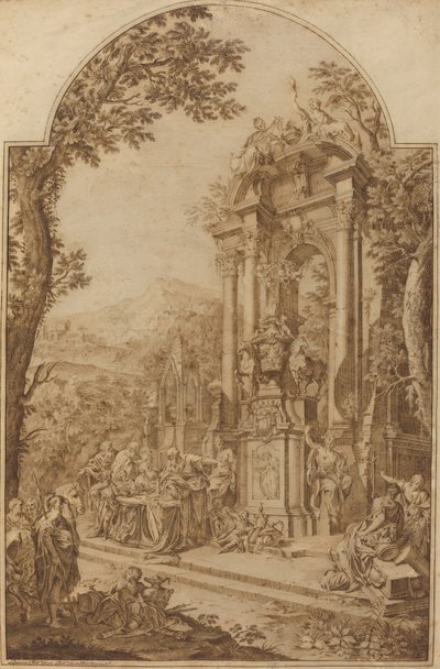 Monument til William Chancellor Cowper av Domenico Maria Fratta