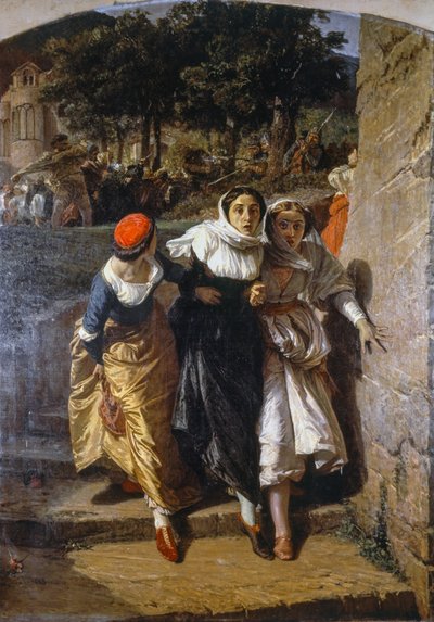 sicilianske vesper av Domenico Morelli