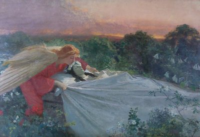 Dødens engel av Domenico Morelli