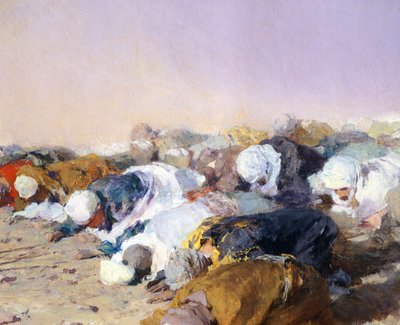 Prekenen til Muhammed av Domenico Morelli