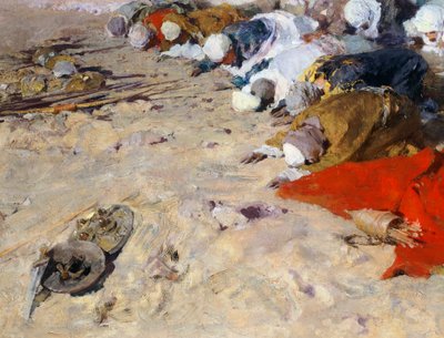 Prekenen til Muhammed av Domenico Morelli