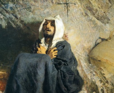 Fristelsen til St Anthony av Domenico Morelli