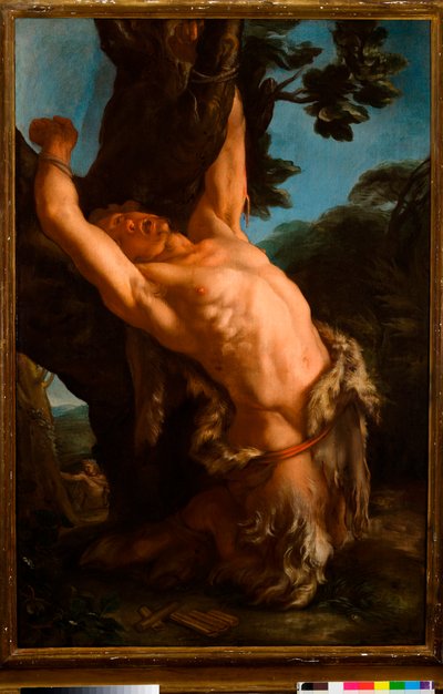 Peel of Marsia, første halvdel av 1700-tallet (olje på lerret) av Domenico Parodi