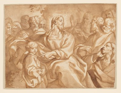 Lide de små barna av Domenico Piola