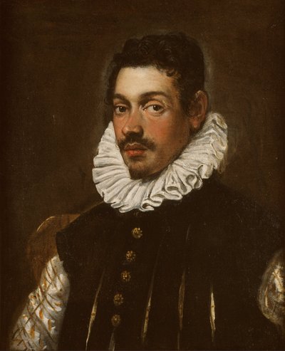 Portrett av en herre av Domenico Tintoretto