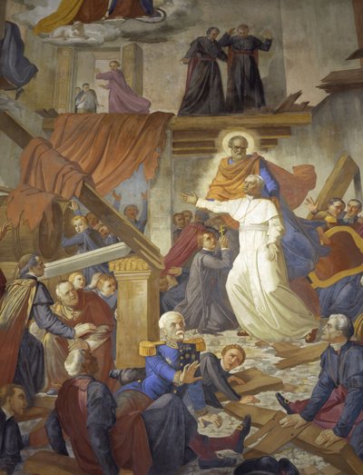 Fallet til Pius IX av Domenico Tojetti