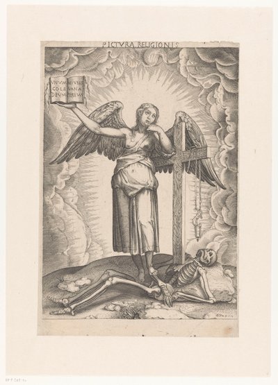 Allegori om tro Pictura religionis (tittel på objekt) av Domenico Vito