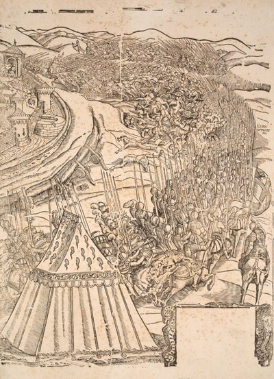 Fangst av Goleta i Tunis av Carl V av Domenico dei Franceschi