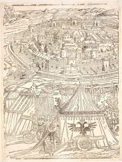 Fangst av Goleta i Tunis av Carl V av Domenico dei Franceschi