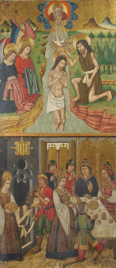 Panel fra Saint John Retable, 1464-1507. av Domingo Ram