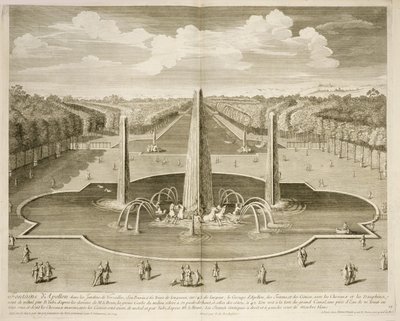 Apollonfontenen i hagene i Versailles av Dominique (after) Girard