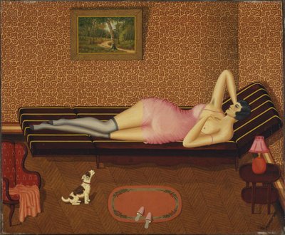 Summer Siesta Woman Lying, 1933. av Dominique Peyronnet