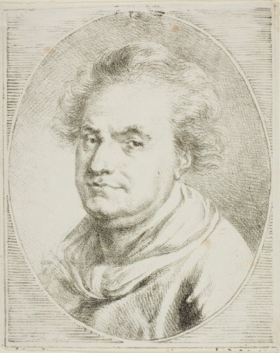 Portrett av Crebillon av Dominique Vivant Denon
