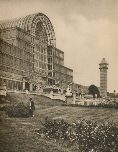 Glass and Girders of the Crystal Palace i Sydenham, c1935. av Donald McLeish