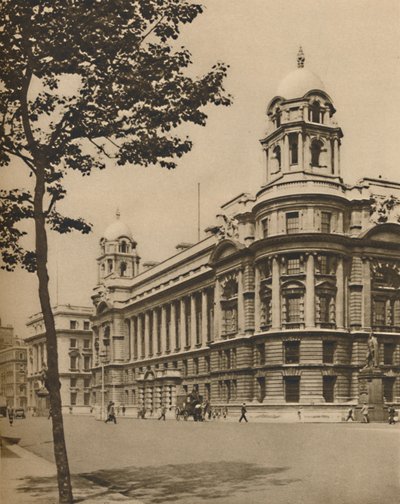 The Brains of Defence: British War Office i Whitehall, c1935. av Donald McLeish
