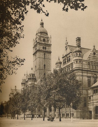 Hvor London University deler kvartal med The Imperial Institute, c1935. av Donald McLeish