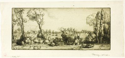Landskap, Poigny av Donald Shaw MacLaughlan