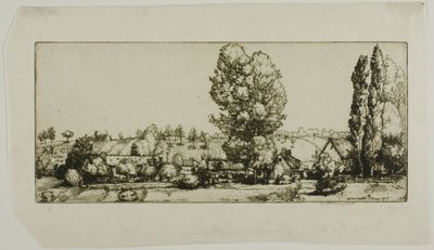 Landskap, Poigny av Donald Shaw MacLaughlan