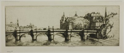 Pont Neuf, Paris av Donald Shaw MacLaughlan