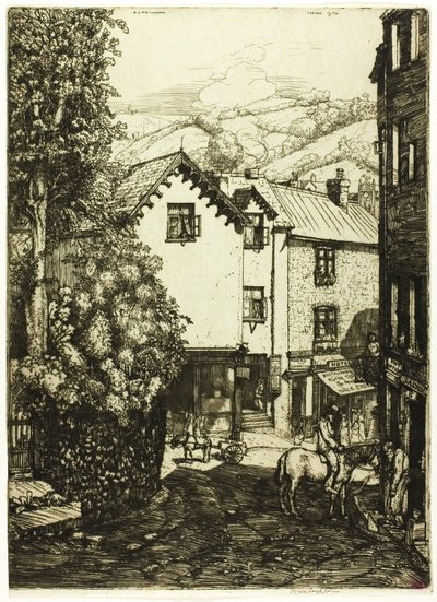 Lynton, England av Donald Shaw MacLaughlan