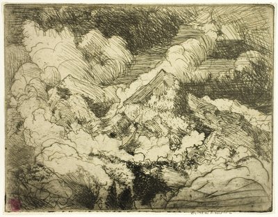 Fjelltopper av Donald Shaw MacLaughlan