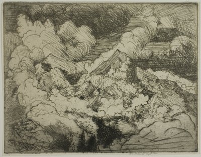 Fjelltopper av Donald Shaw MacLaughlan