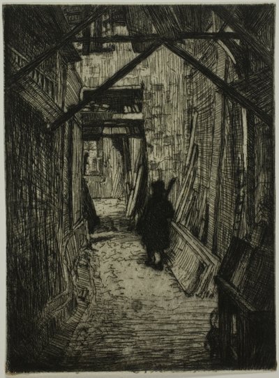 Passasjevei, Rouen av Donald Shaw MacLaughlan