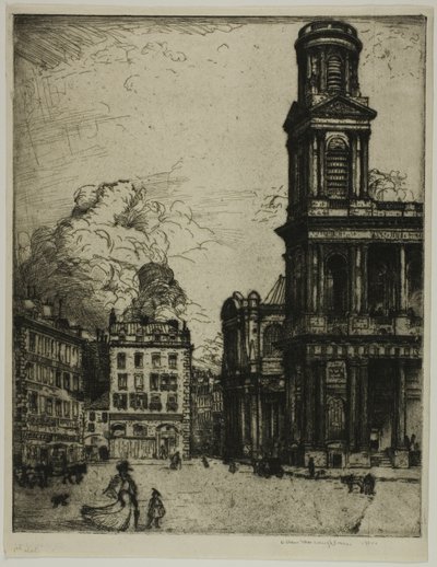 Saint Sulpice, Paris: Det store tårnet av Donald Shaw MacLaughlan