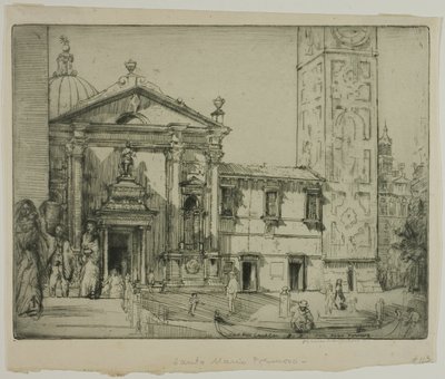 Santa Maria Formosa, Venezia av Donald Shaw MacLaughlan