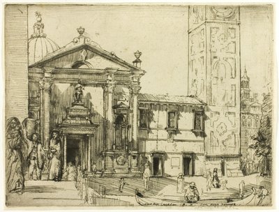Santa Maria Formosa, Venezia av Donald Shaw MacLaughlan