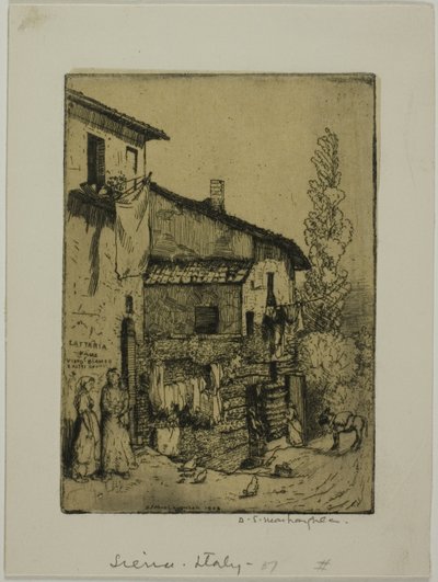 Siena av Donald Shaw MacLaughlan