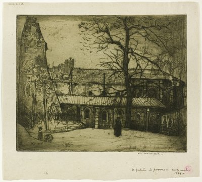 St. Julien-le-Pauvre av Donald Shaw MacLaughlan