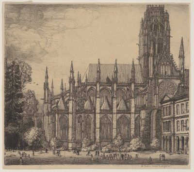 St. Ouen, Rouen av Donald Shaw MacLaughlan