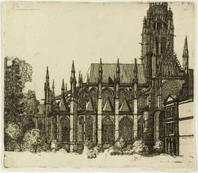 St. Ouen, Rouen av Donald Shaw MacLaughlan