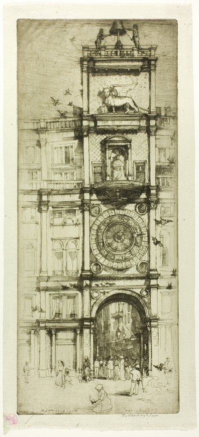 Klokketårnet, Venezia av Donald Shaw MacLaughlan