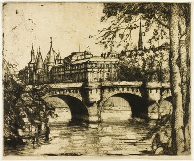 Conciergeriet, Paris av Donald Shaw MacLaughlan