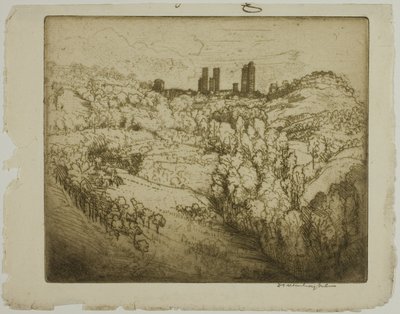 The Hill City av Donald Shaw MacLaughlan