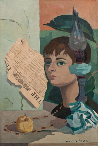 Selvportrett av Donatella Merlo