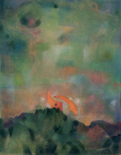 Uten tittel (hanggliding?) av Donatella Merlo