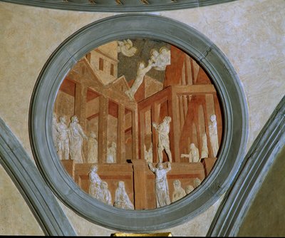 Himmelfart av St. Johannes evangelisten av Donatello