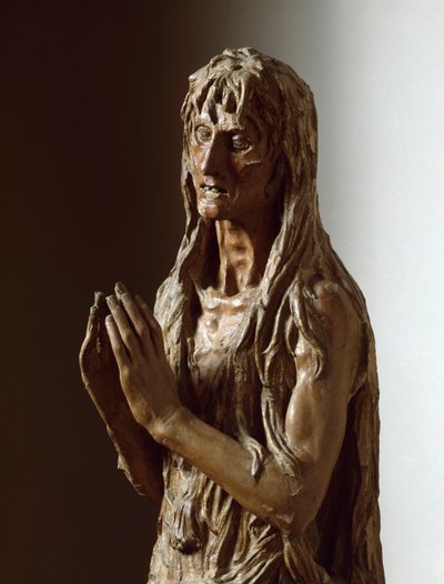 Maria Magdelen. Polykrom treskulptur av Donatello