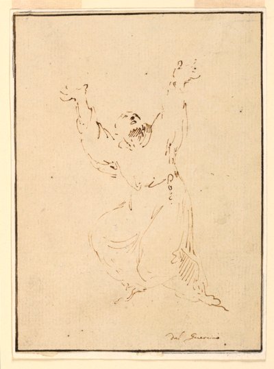 Saint Francis mottar Stigmata av Donato Creti