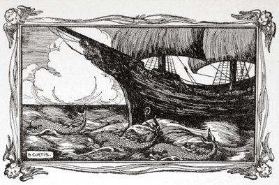 'Trylledrikken', 1905. av Dora Curtis