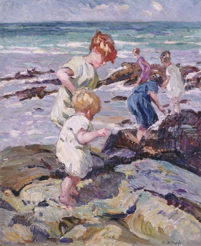 Unge oppdagelsesreisende (olje på lerret) av Dorothea Sharp
