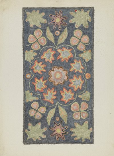 Hooked Rug av Dorothy Lacey