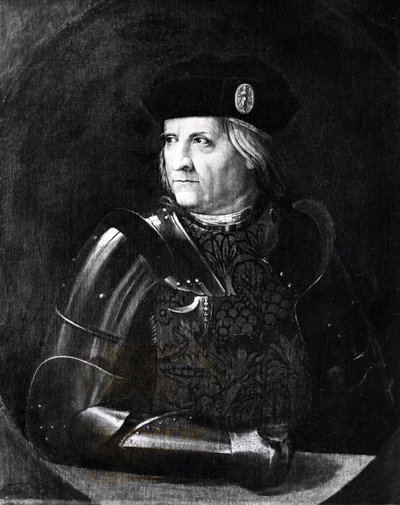 Portrett av Hercules I av Este (1433-1505) av Dosso Dossi