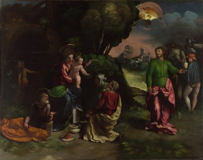 Kongenes tilbedelse, ca. 1535 av Dosso Dossi